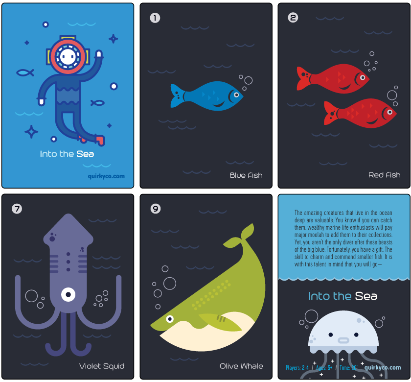 Into the Sea Cards